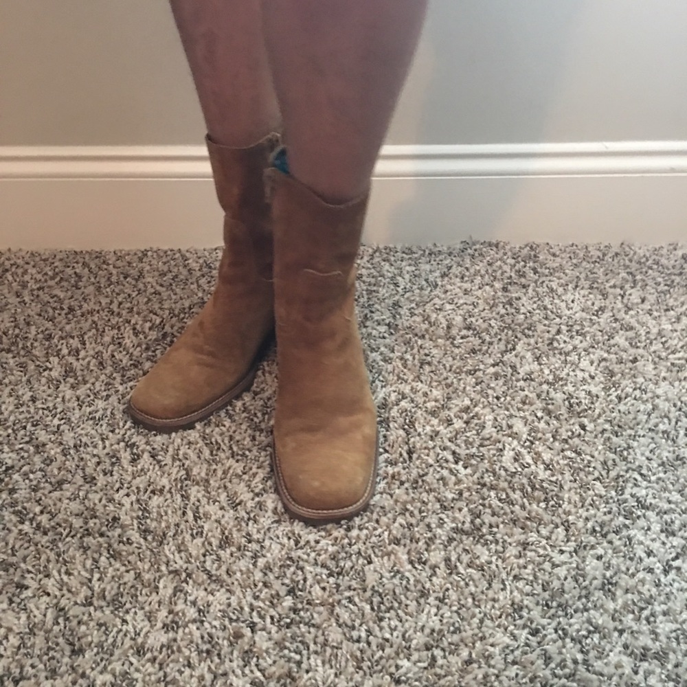 Suede Ankle Boot